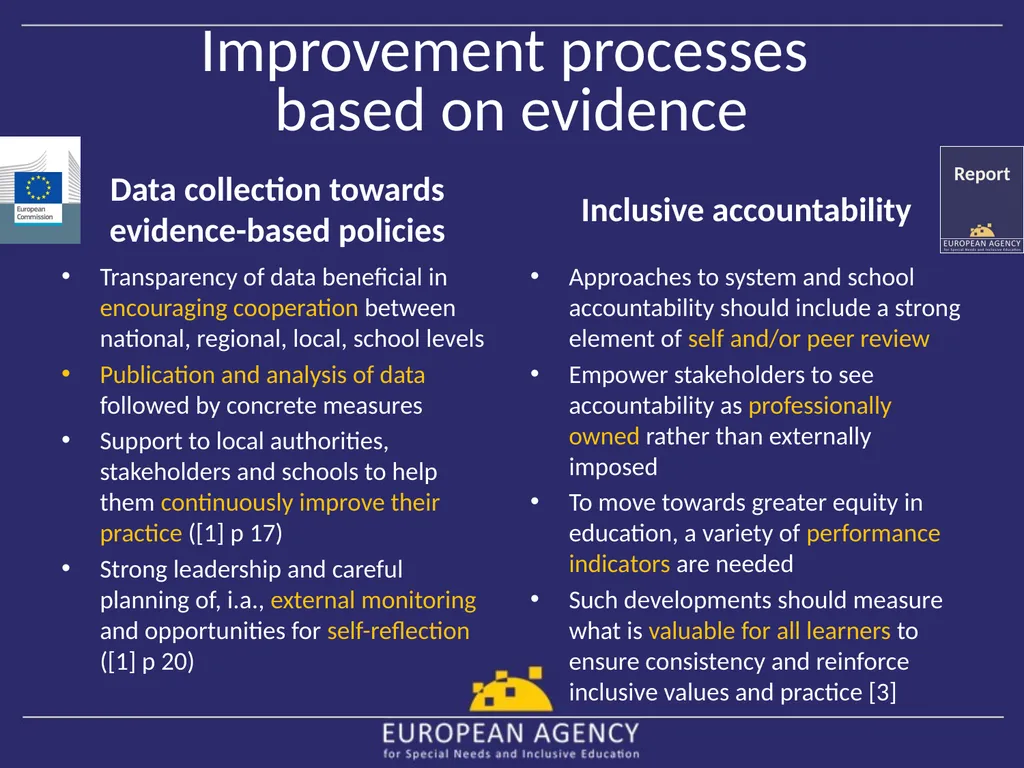 European Agency for Special Needs and Inclusive - slide 6 of 15