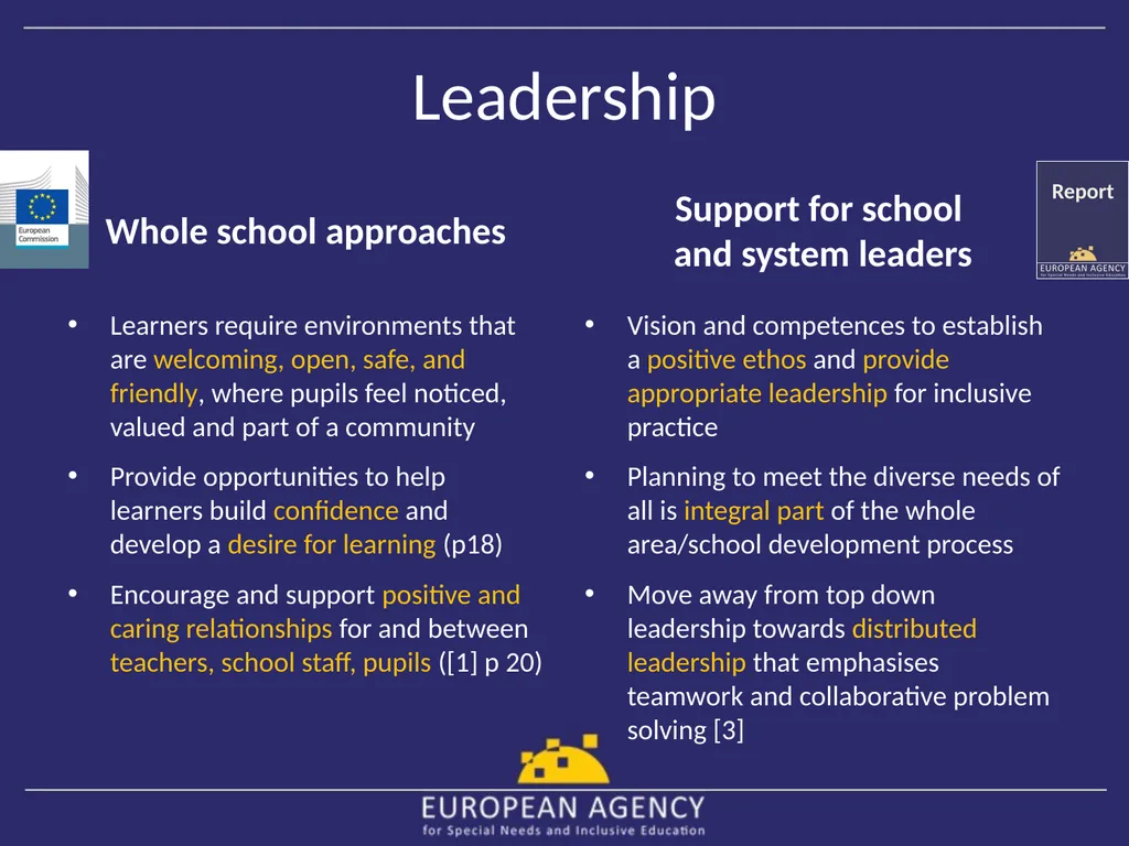 European Agency for Special Needs and Inclusive - slide 7 of 15