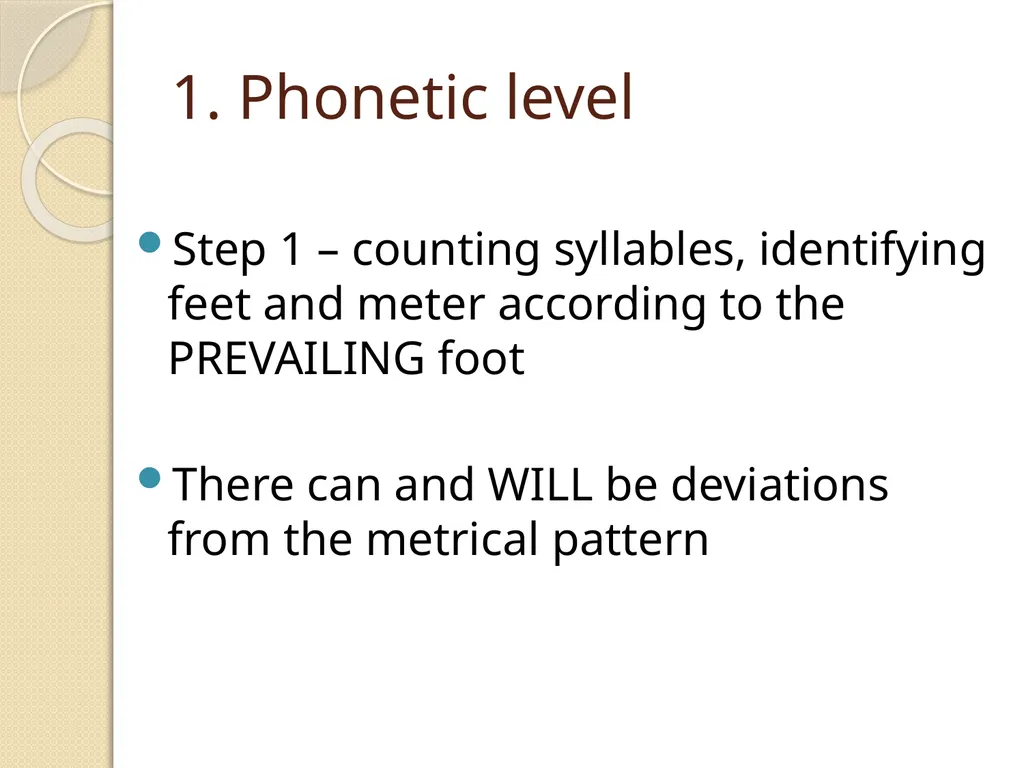 Graphical stylistic means Lecture 7 Graphical - slide 11 of 25