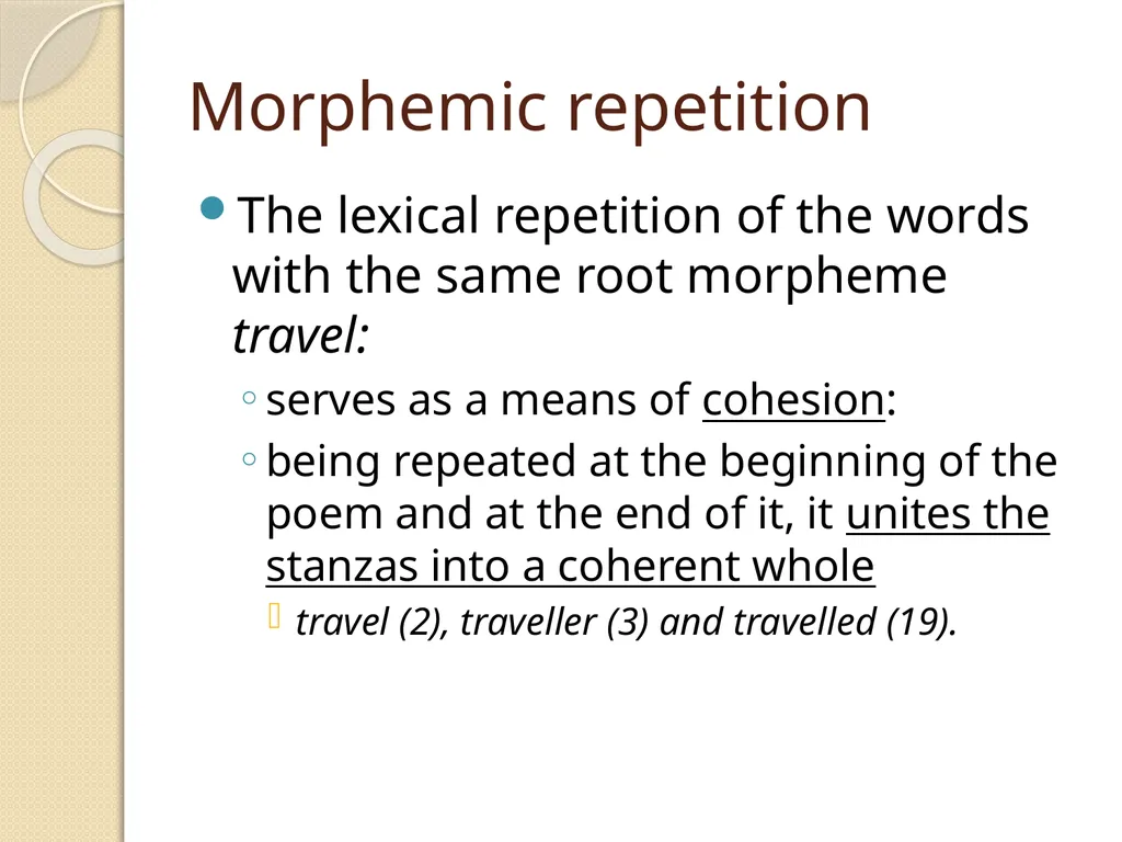 Graphical stylistic means Lecture 7 Graphical - slide 21 of 25