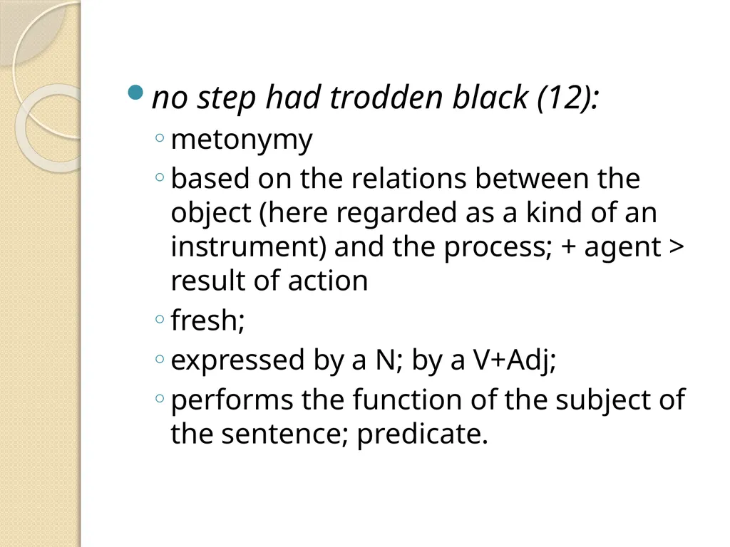Graphical stylistic means Lecture 7 Graphical - slide 20 of 25