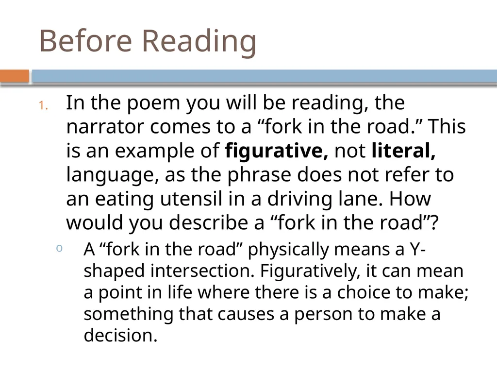7th Grade Springboard Activity 1.3: Choices and - slide 10 of 41