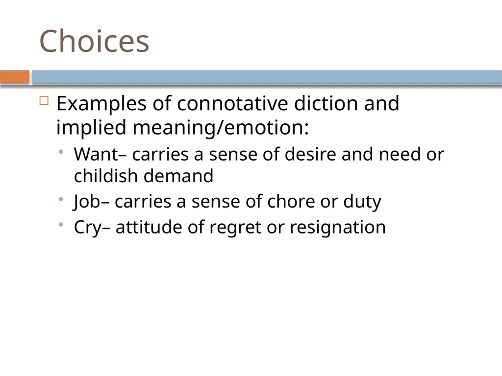 7th Grade Springboard Activity 1.3: Choices and - slide 33 of 41
