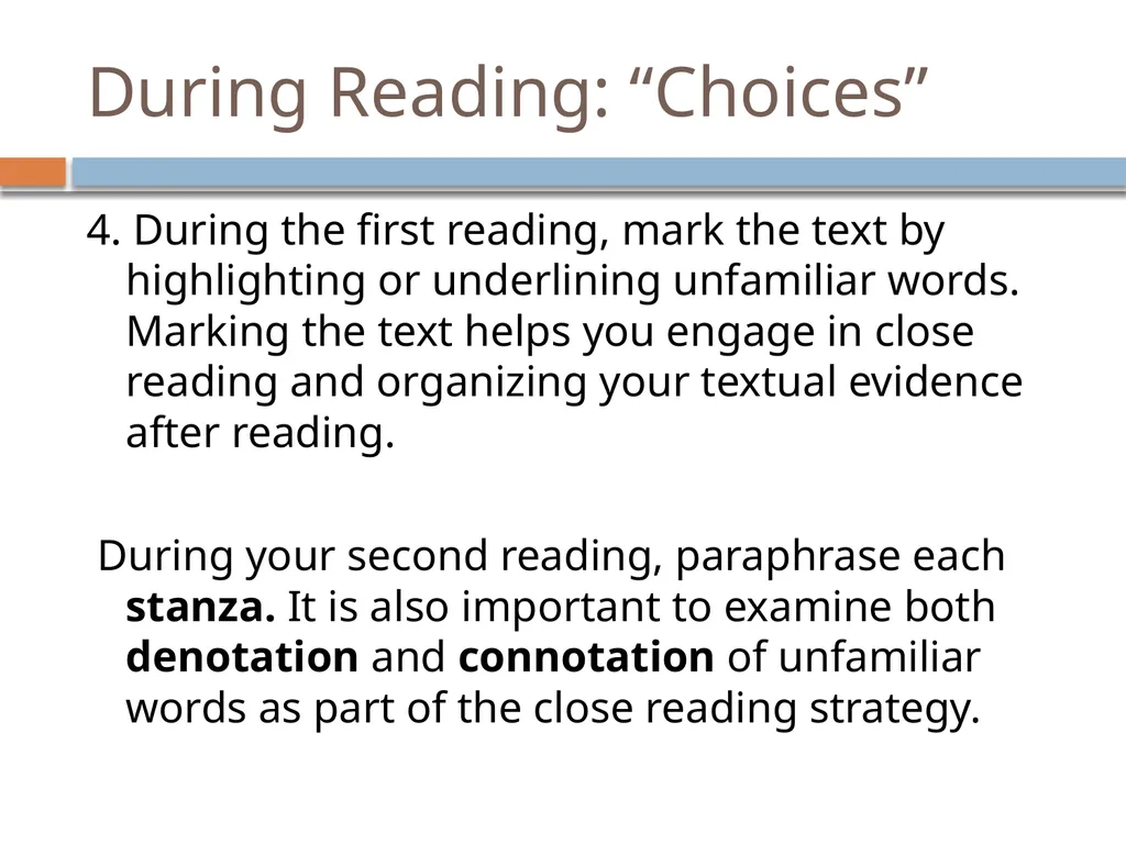 7th Grade Springboard Activity 1.3: Choices and - slide 25 of 41