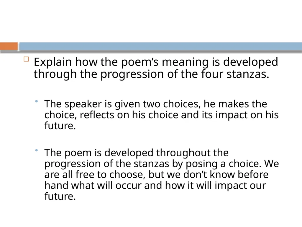 7th Grade Springboard Activity 1.3: Choices and - slide 23 of 41