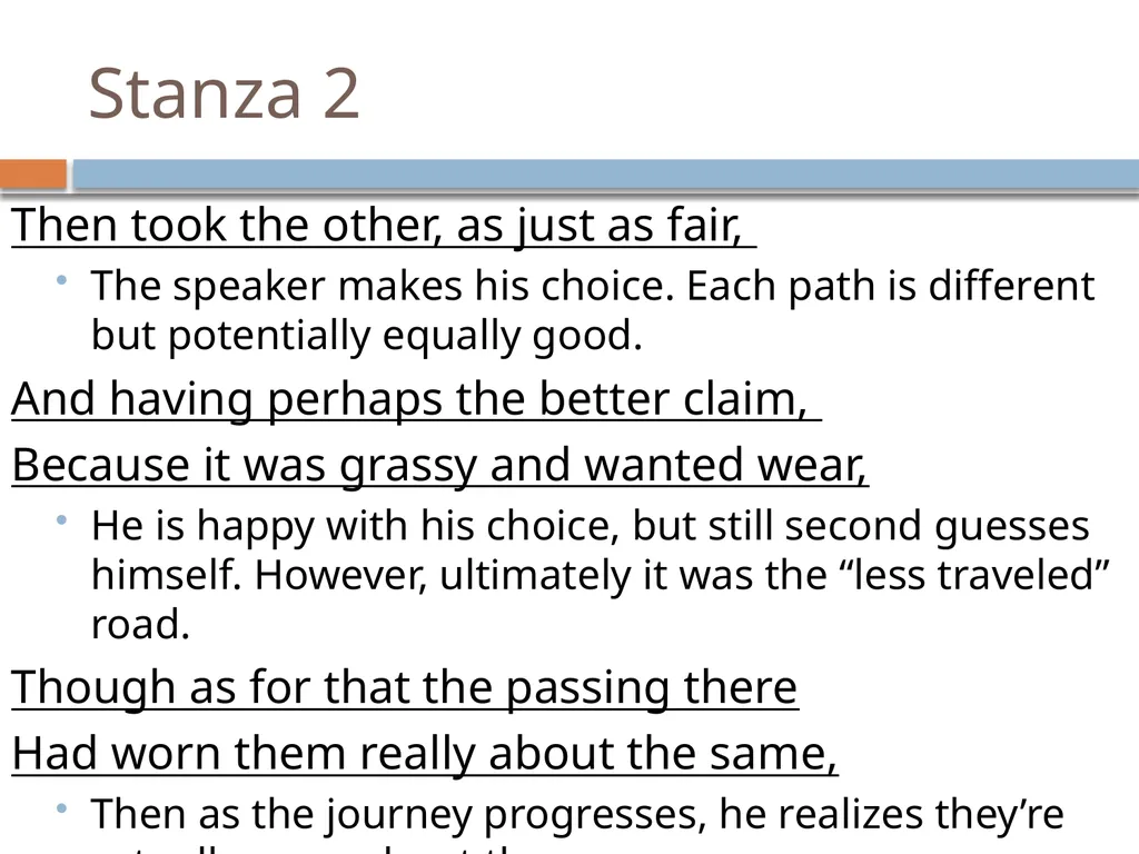 7th Grade Springboard Activity 1.3: Choices and - slide 20 of 41