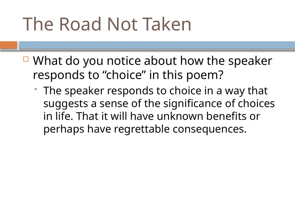 7th Grade Springboard Activity 1.3: Choices and - slide 34 of 41