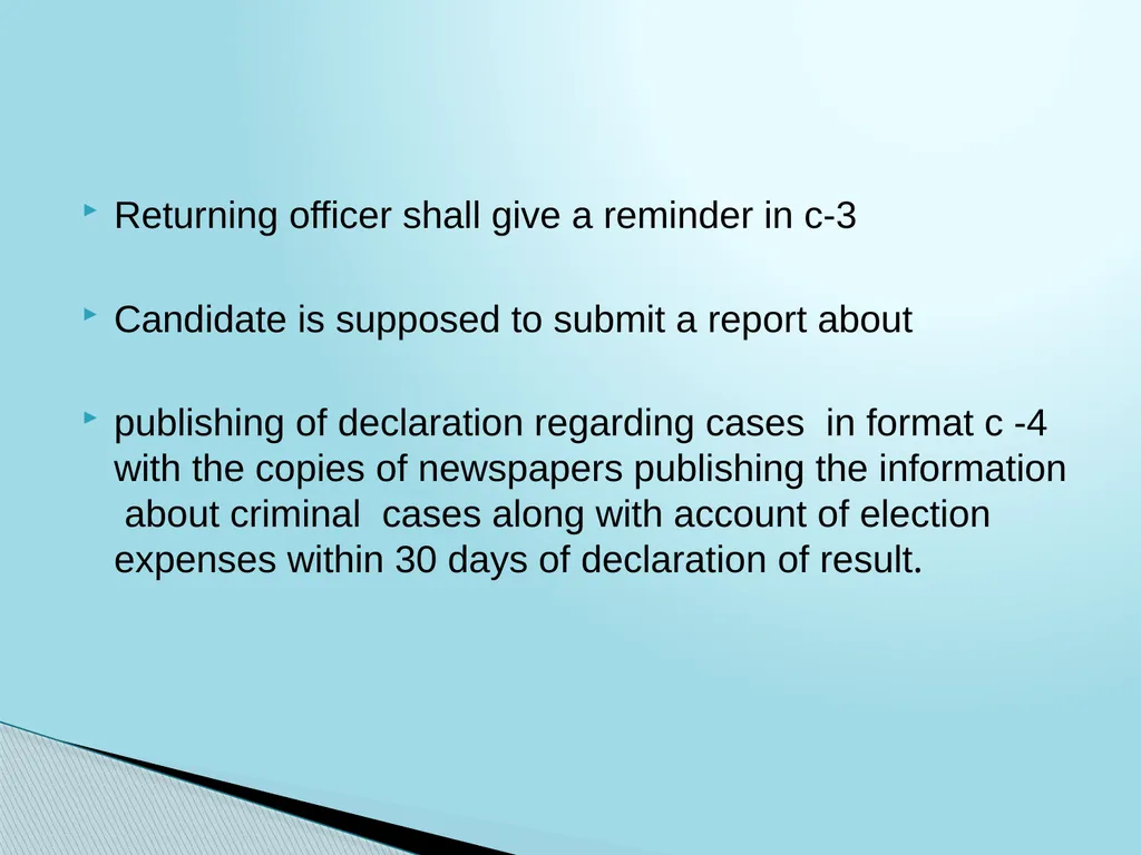 Instructions on Criminal Antecedents Amendments - slide 10 of 33