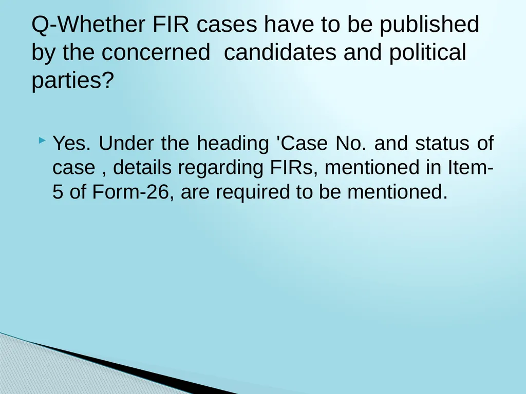 Instructions on Criminal Antecedents Amendments - slide 24 of 33