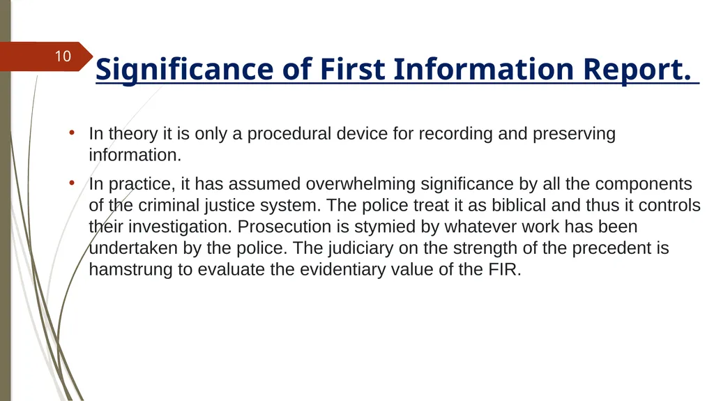 A DISCOURSE ON CROSS VERSION FIRS By Zia ur Rehman - slide 10 of 33