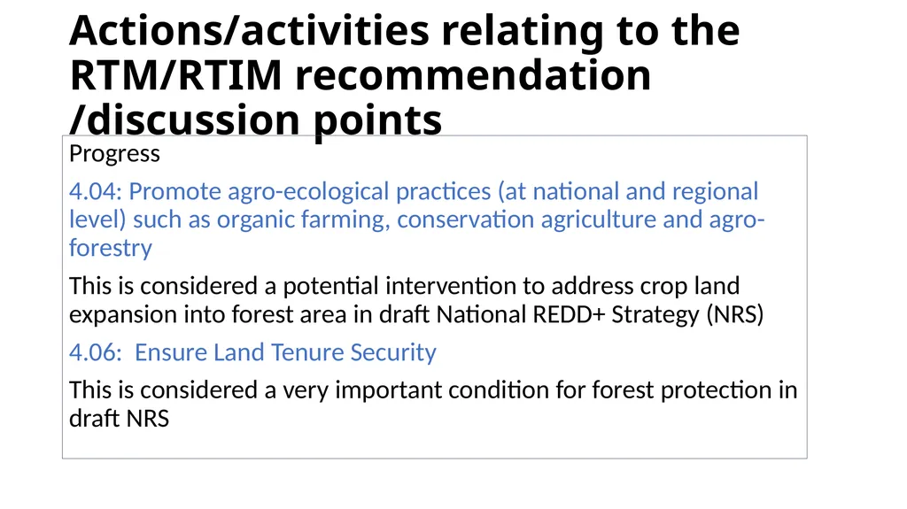 SSWG Presentation on: Forestry Contributions to - slide 3 of 8