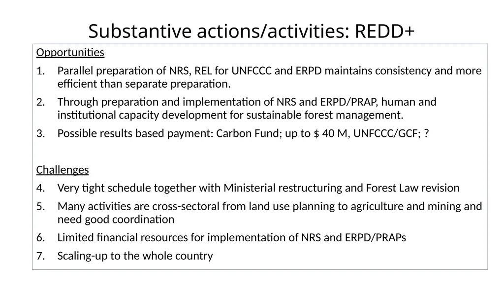 SSWG Presentation on: Forestry Contributions to - slide 8 of 8
