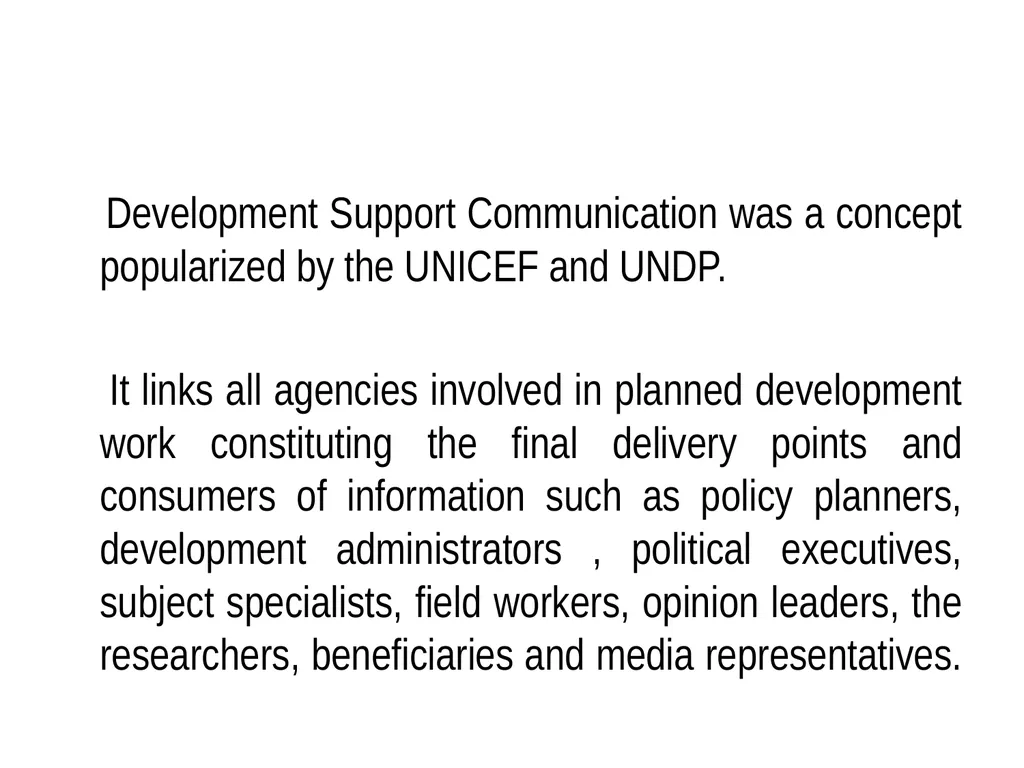 Woods Triangle of Development Support - slide 5 of 5