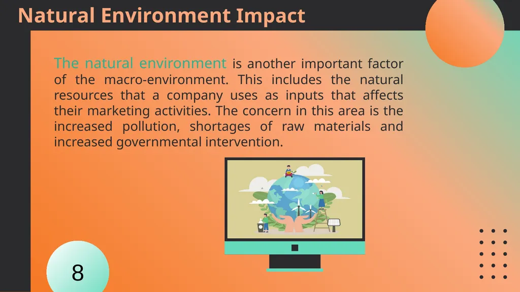 Technology and Nature Impact on Marketing - slide 8 of 12