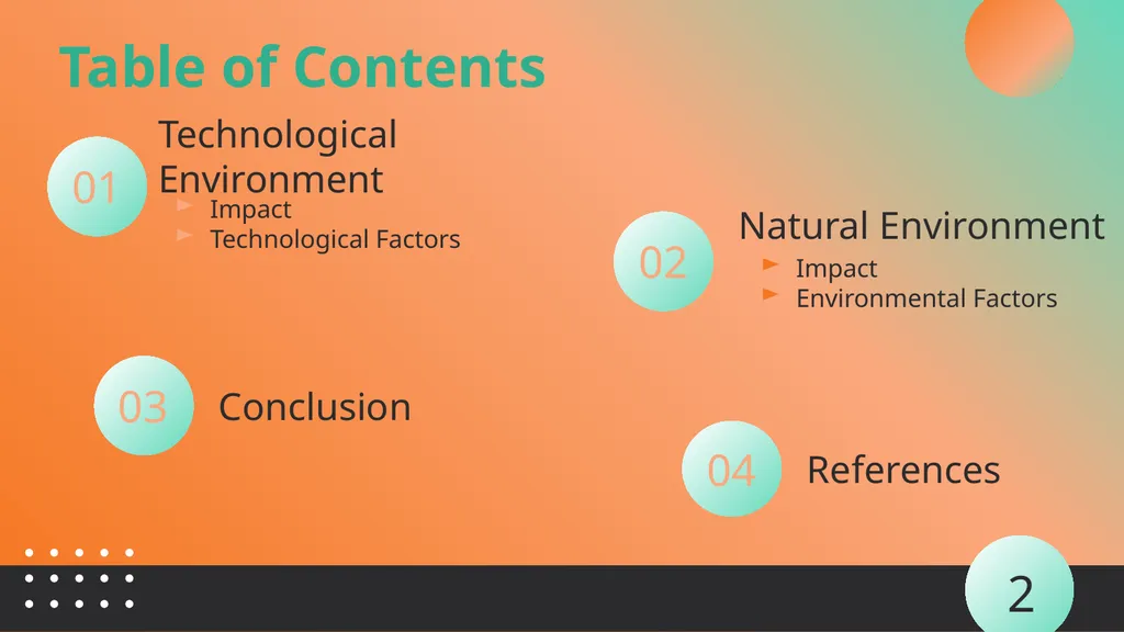 Technology and Nature Impact on Marketing - slide 2 of 12