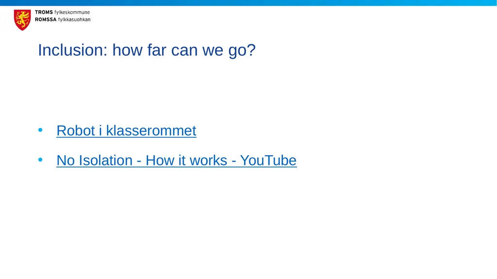 Effective Inclusive Education: Views from Norway - slide 15 of 15