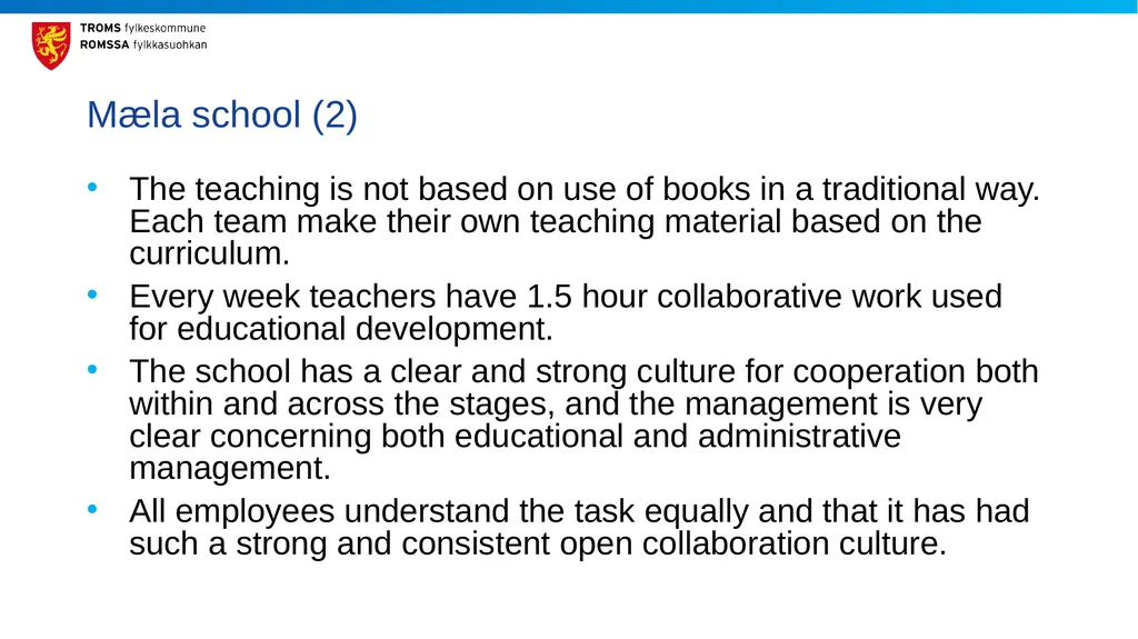 Effective Inclusive Education: Views from Norway - slide 14 of 15