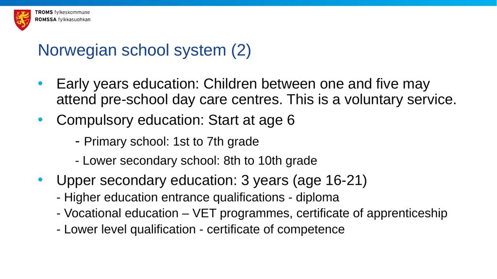 Effective Inclusive Education: Views from Norway - slide 4 of 15
