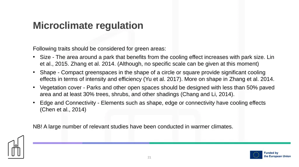 Estimation of key ecosystem services in the - slide 21 of 29