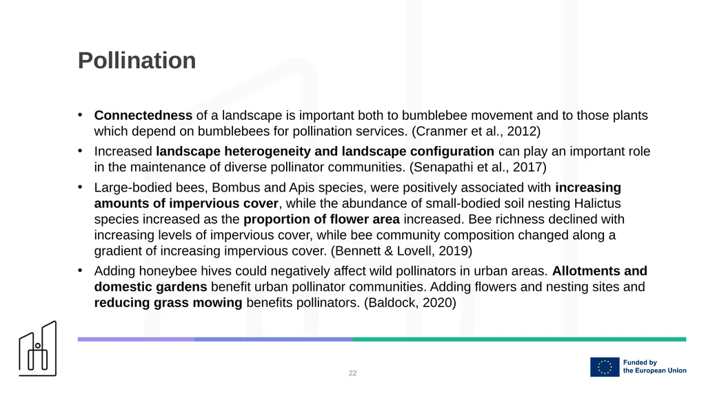 Estimation of key ecosystem services in the - slide 22 of 29