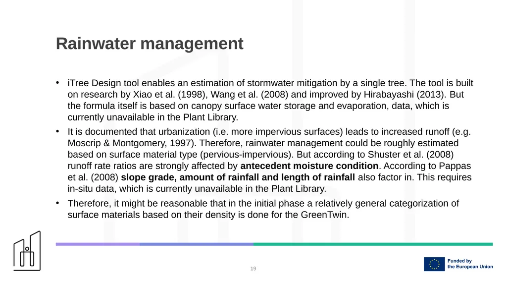 Estimation of key ecosystem services in the - slide 19 of 29