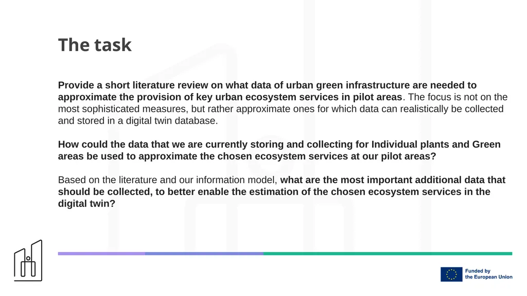 Estimation of key ecosystem services in the - slide 4 of 29