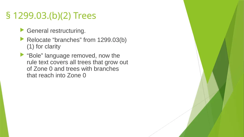 Ember Resistant Zone 0 Overview of Draft Rule - slide 9 of 27