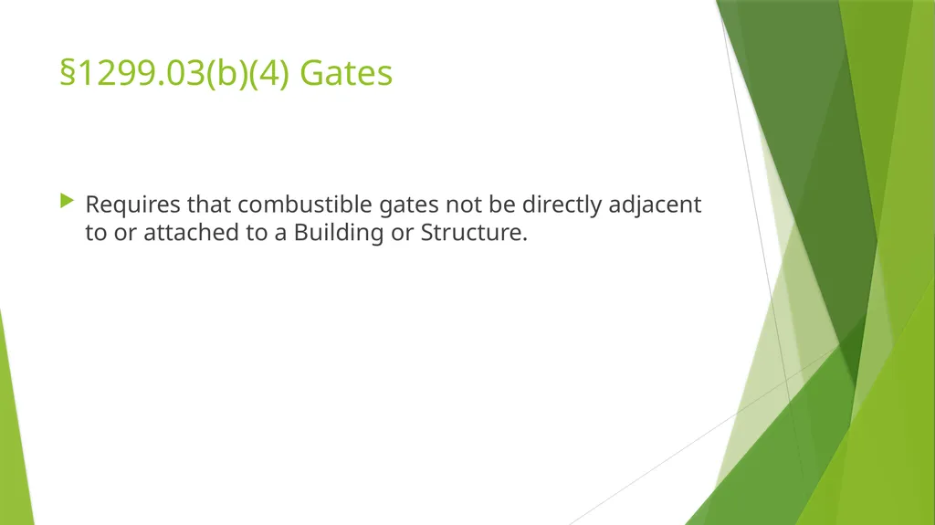 Ember Resistant Zone 0 Overview of Draft Rule - slide 11 of 27
