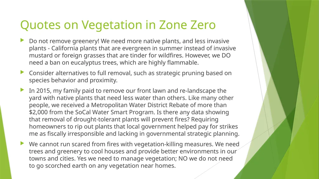 Ember Resistant Zone 0 Overview of Draft Rule - slide 17 of 27