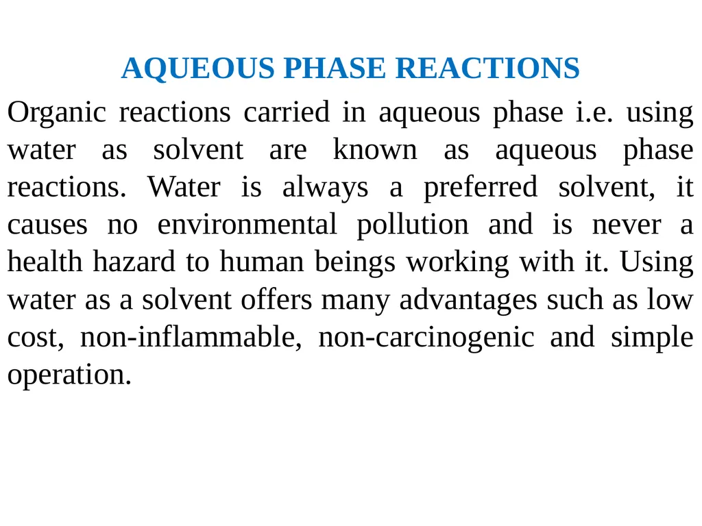 GREEN CHEMISTRY – 2 PREPARED BY S. ANIL DEV M.Sc. - slide 3 of 8
