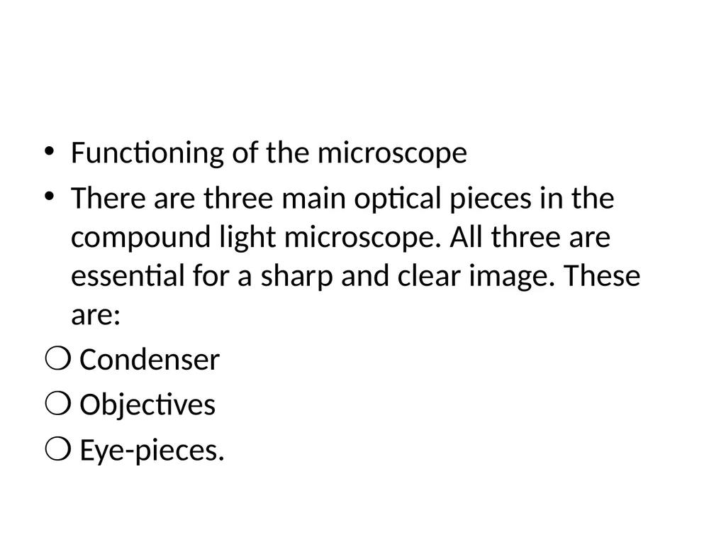 THE MICROSCOPE A Practical Guide Microscopes used - slide 18 of 22