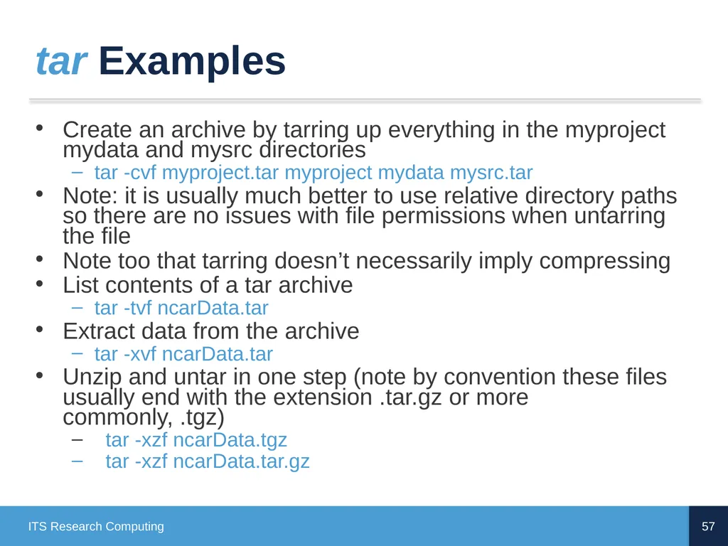 Introduction to Linux CD Poon, Mark Reed, William - slide 57 of 77