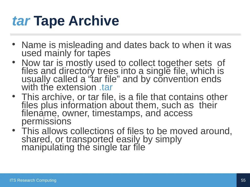 Introduction to Linux CD Poon, Mark Reed, William - slide 55 of 77