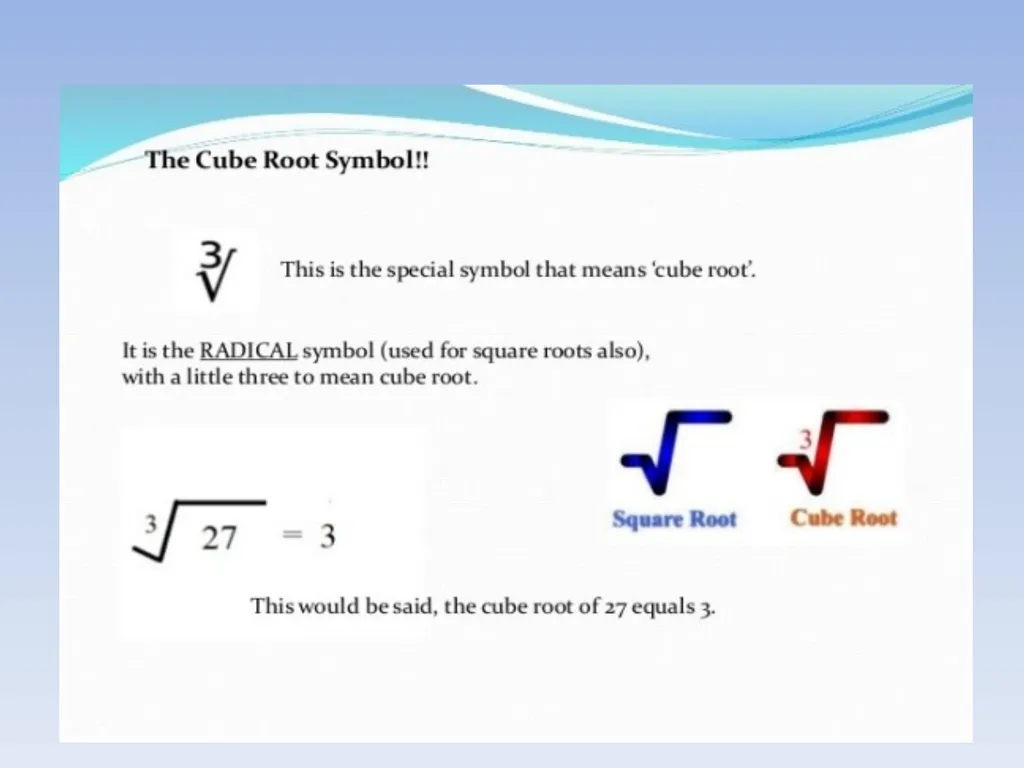 CUBE AND CUBE ROOT CHAPTER-7 THANK YOU - slide 6 of 12