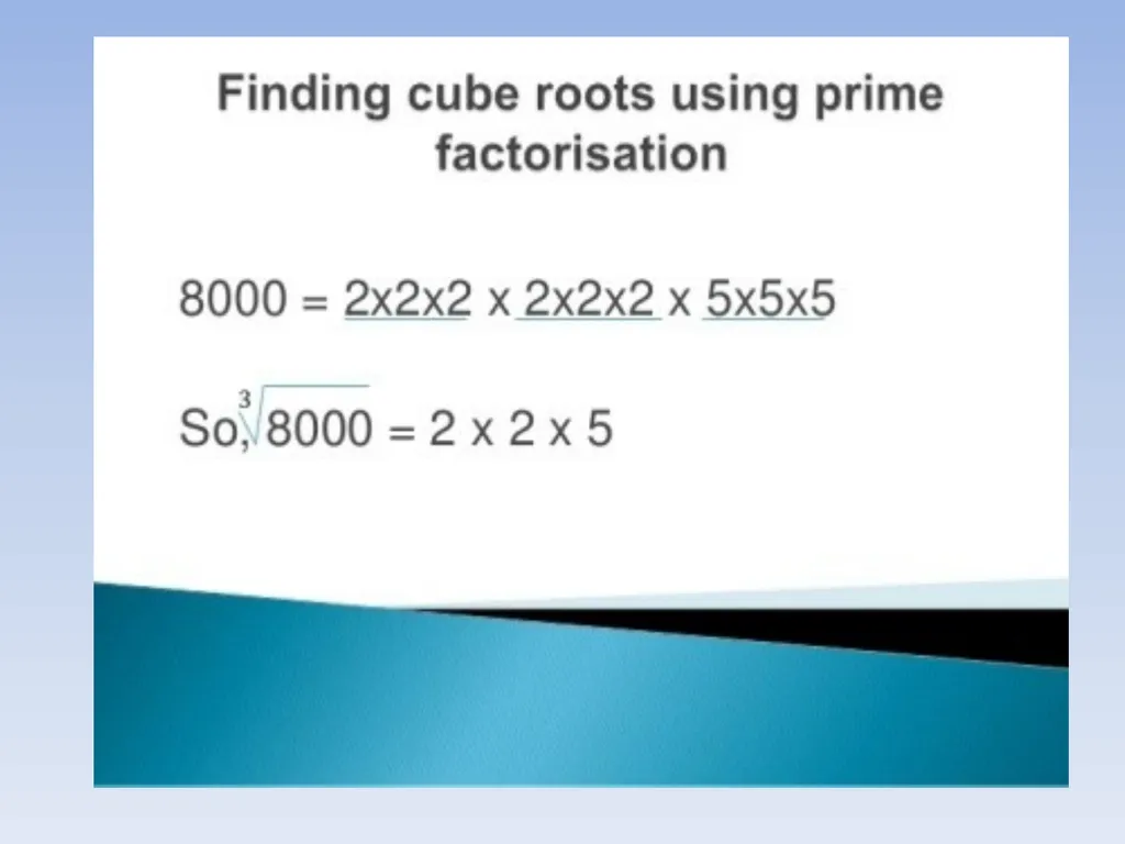 CUBE AND CUBE ROOT CHAPTER-7 THANK YOU - slide 8 of 12
