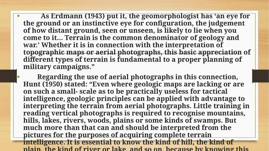 APPLIED GEOMORPHOLOGY - UNIT:V APPLIED GMORPHOLGY - slide 14 of 24