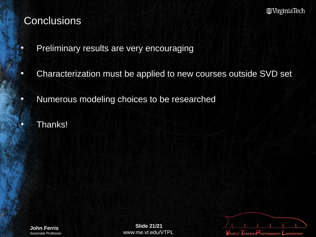 Compact Terrain Characterization Background - slide 21 of 21