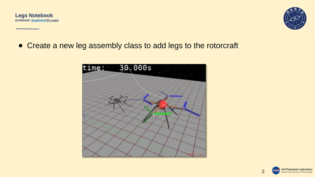 Quadcopter Reference Problem Part 4 2023 DARTS Lab - slide 2 of 6