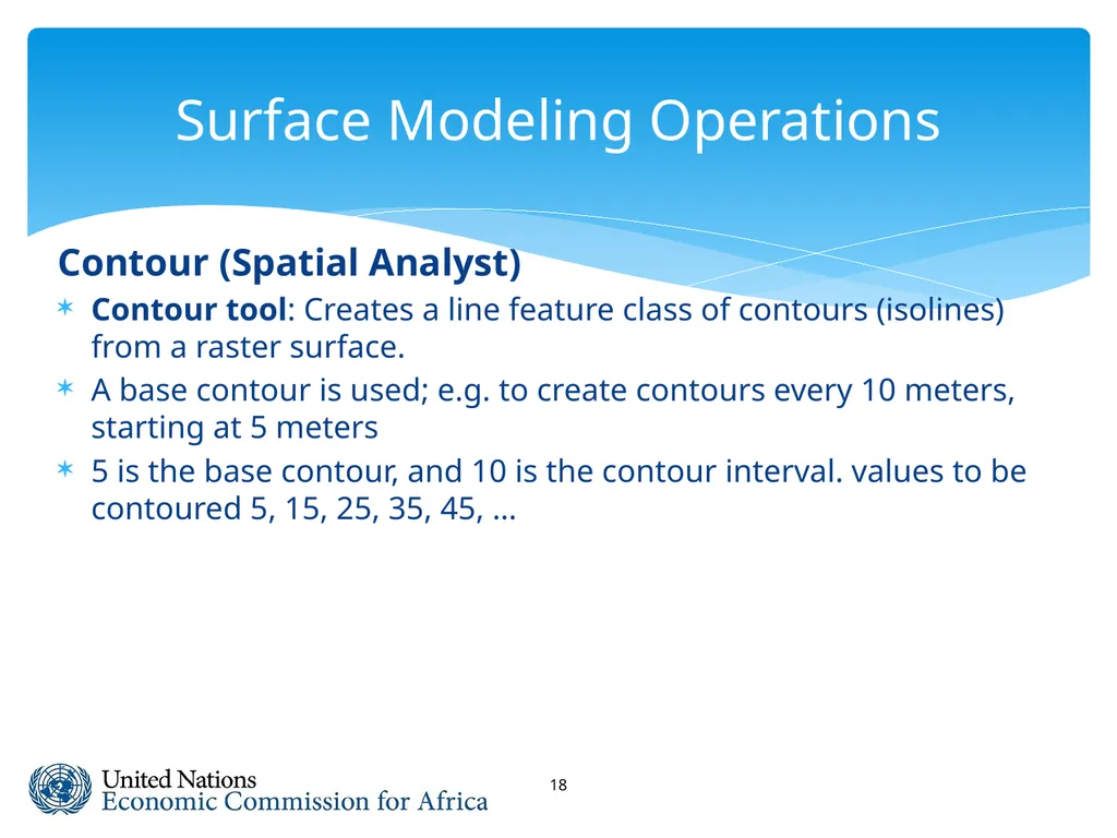 Spatial Analysis & Modeling GIS for Spatial - slide 18 of 27