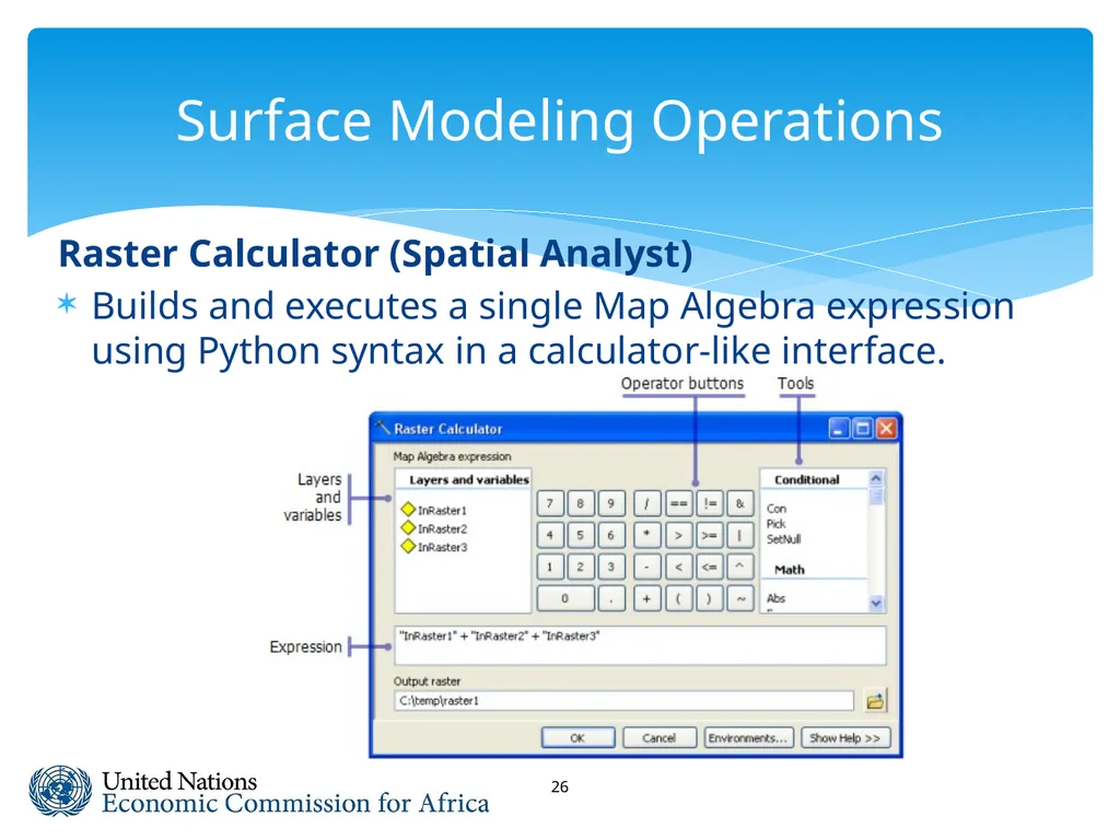 Spatial Analysis & Modeling GIS for Spatial - slide 26 of 27