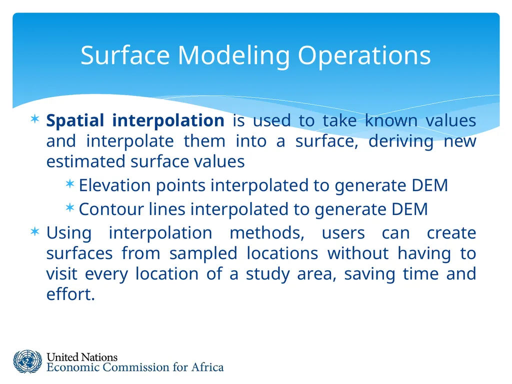 Spatial Analysis & Modeling GIS for Spatial - slide 21 of 27