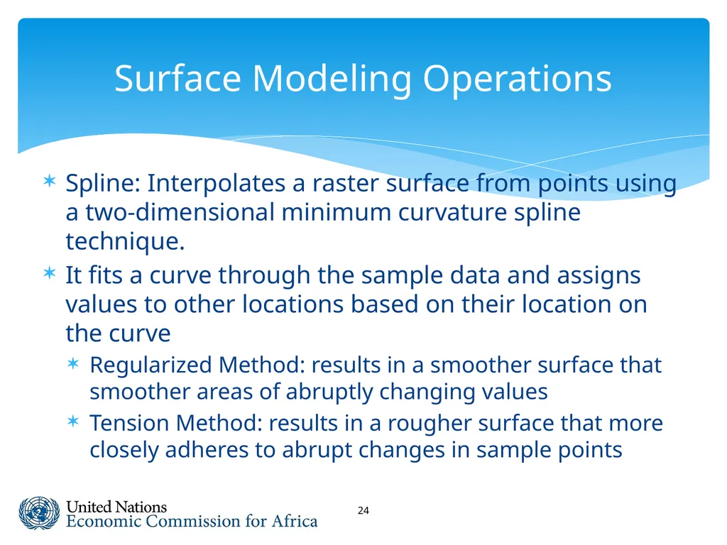Spatial Analysis & Modeling GIS for Spatial - slide 24 of 27