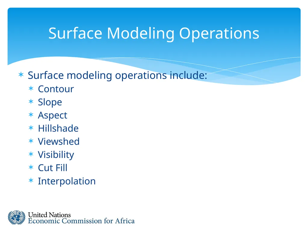 Spatial Analysis & Modeling GIS for Spatial - slide 14 of 27