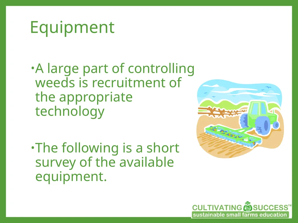 Sustainable Weed Management Strategies Know your - slide 13 of 20