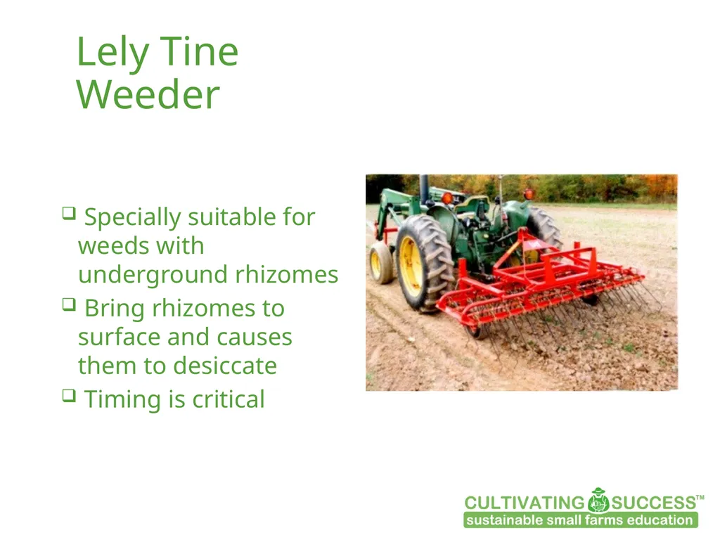 Sustainable Weed Management Strategies Know your - slide 17 of 20