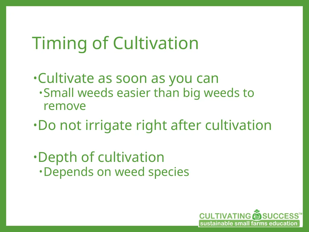 Sustainable Weed Management Strategies Know your - slide 12 of 20