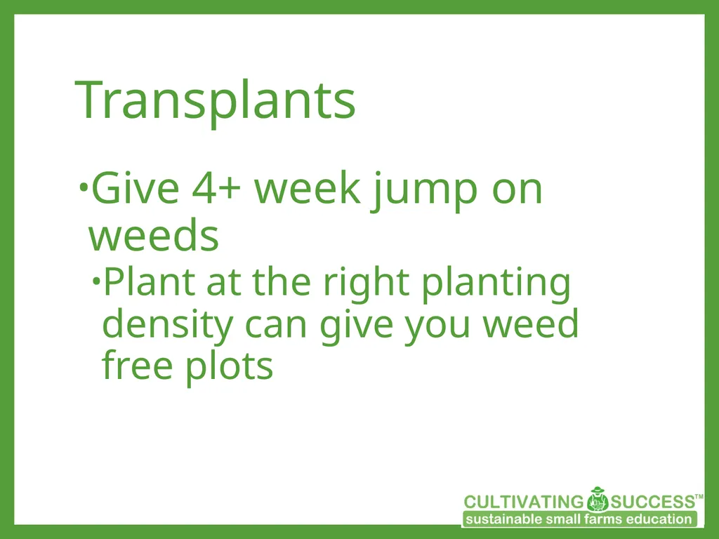 Sustainable Weed Management Strategies Know your - slide 10 of 20