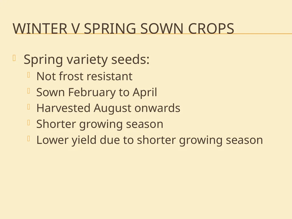 Crop Production and Principles Project link As - slide 5 of 21