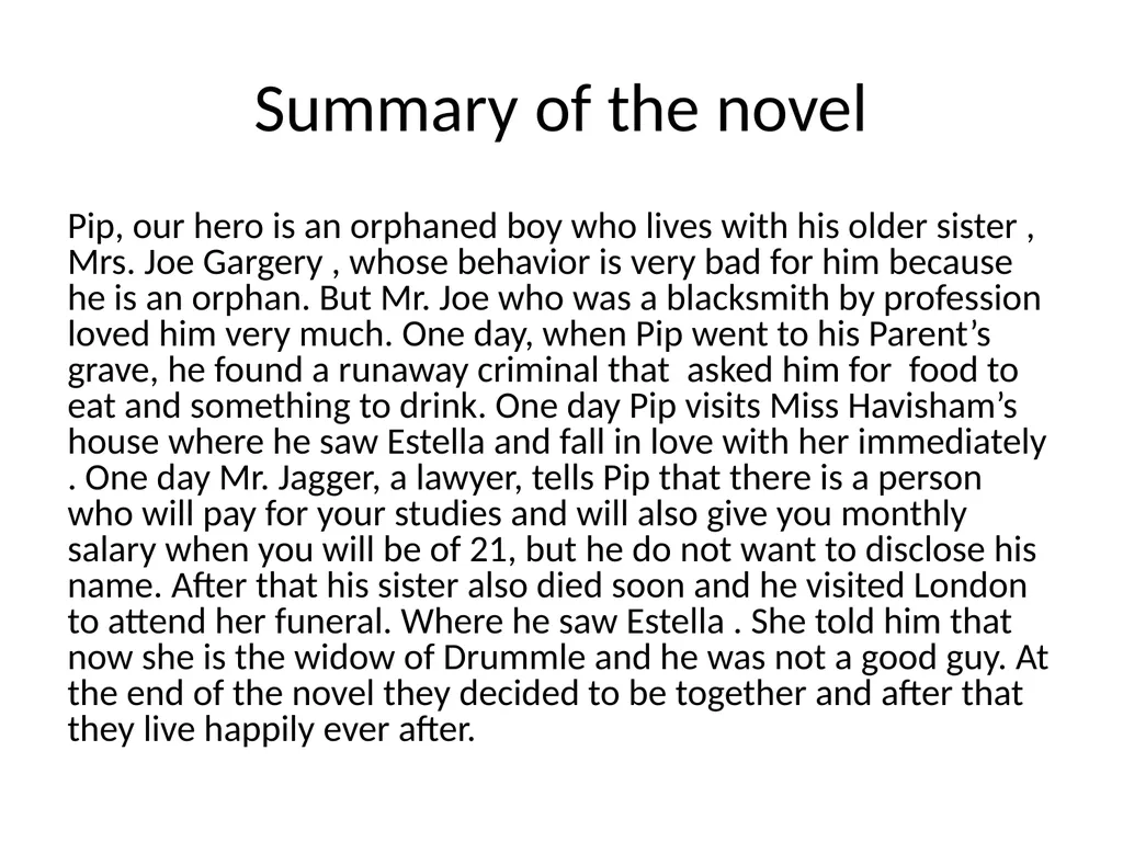 Great Expectations by Charles Dickens About the - slide 3 of 5