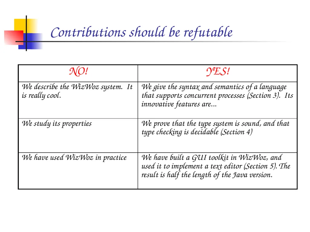 How to write a great research paper Simon Peyton - slide 25 of 55